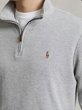 Polo by Ralph Lauren Black Zip-Up Hoodie